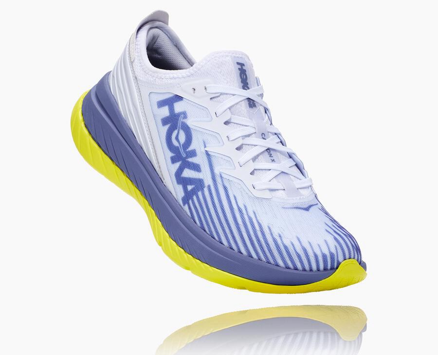 Hoka One One Løbesko Herre - Carbon X-Spe - Hvide/Blå - 875096IOL